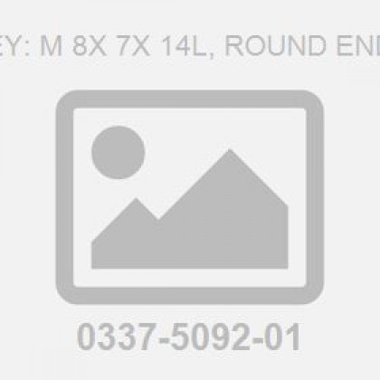 Key: M 8X 7X 14L, Round Ends